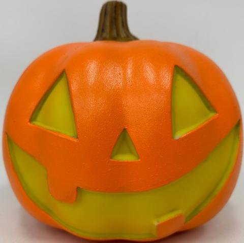 Lit Pumpkin Jack with Timer